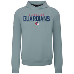 Cleveland Guardians Levelwear Mandate Carve Tri-Blend Hoodie - Gray - MLB Lifestyle