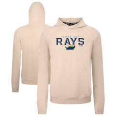 Tampa Bay Rays Levelwear Mandate Carve Tri-Blend Hoodie - Khaki - MLB Online