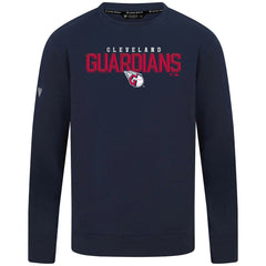 Cleveland Guardians Levelwear Mandate Carve Tri-Blend Sweatshirt - Navy - MLB Sale