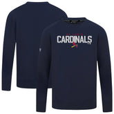 St. Louis Cardinals Levelwear Mandate Carve Tri-Blend Sweatshirt - Navy - MLB Sale