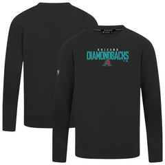 Arizona Diamondbacks Levelwear Mandate Carve Tri-Blend Sweatshirt - Black - MLB Online