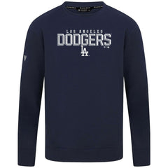 Los Angeles Dodgers Levelwear Mandate Carve Tri-Blend Sweatshirt - Navy - MLB Online