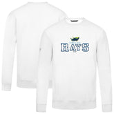 Tampa Bay Rays Levelwear Zane Journey Sweatshirt - White - MLB Sale