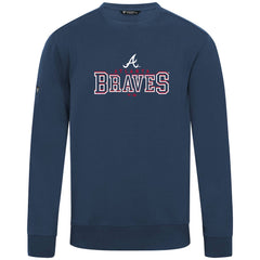 Atlanta Braves Levelwear Zane Journey Sweatshirt - Navy - MLB Online