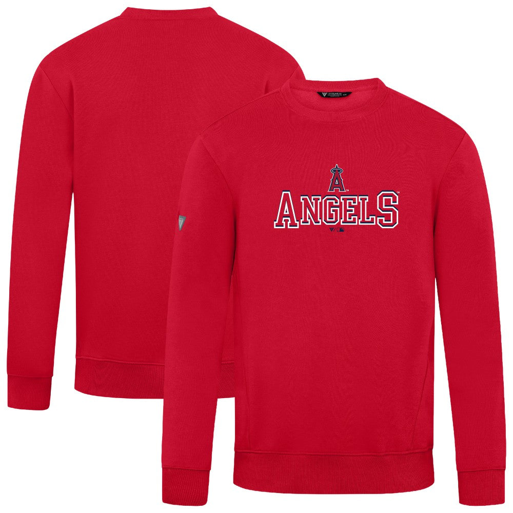 Los Angeles Angels Levelwear Zane Journey Sweatshirt - Red - MLB on Sale