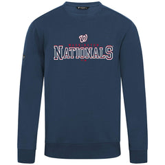 Washington Nationals Levelwear Zane Journey Sweatshirt - Navy - MLB Lifestyle
