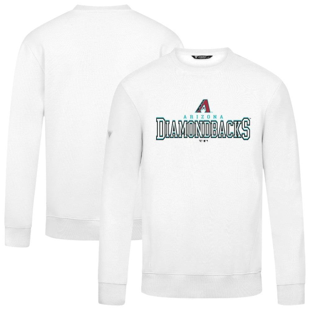 Arizona Diamondbacks Levelwear Zane Journey Sweatshirt - White - MLB Discount