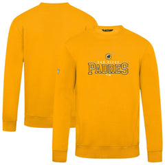 San Diego Padres Levelwear Zane Journey Sweatshirt - Gold - MLB Discount