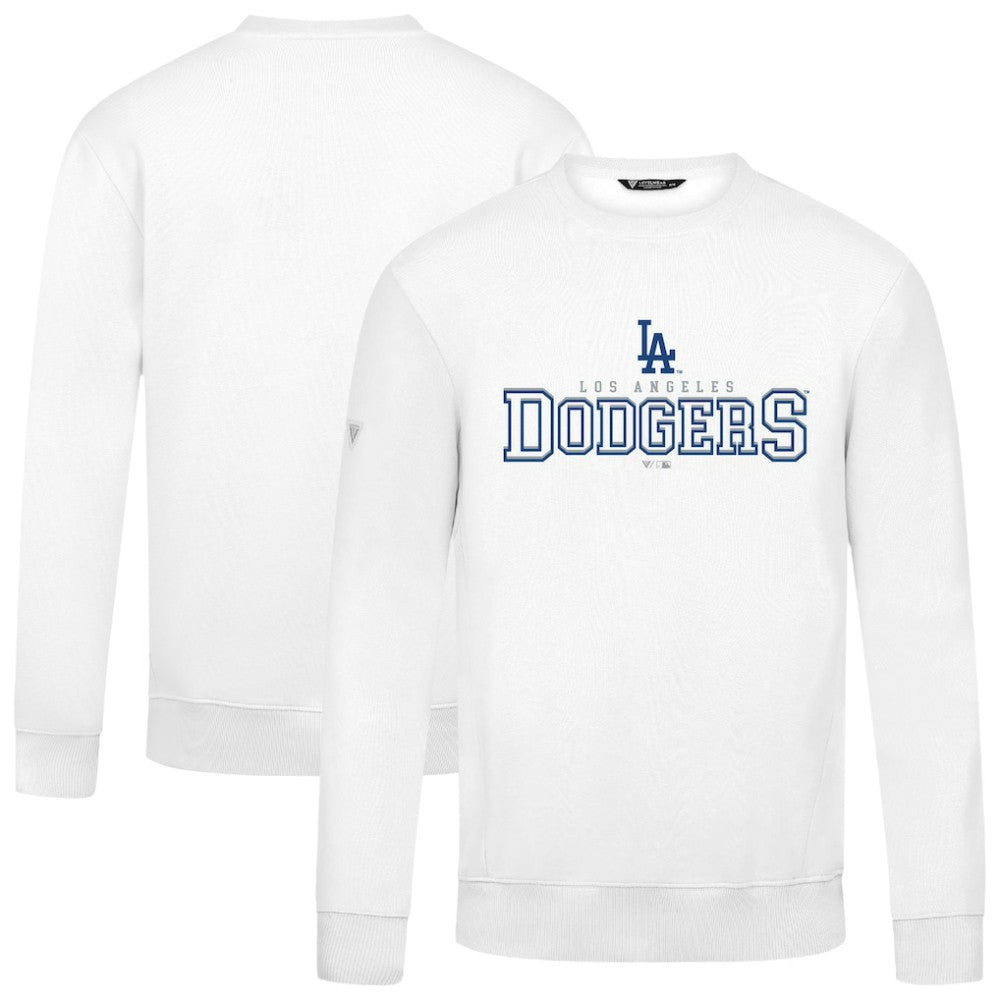 Los Angeles Dodgers Levelwear Zane Journey Sweatshirt - White - MLB on Sale