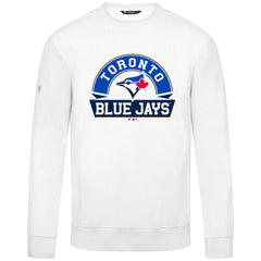 Toronto Blue Jays Levelwear Zane Banner Arch Sweatshirt - White - MLB Online