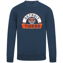 Detroit Tigers Levelwear Zane Banner Arch Sweatshirt - Navy - MLB Discount