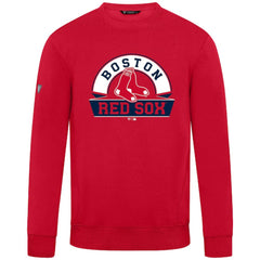 Boston Red Sox Levelwear Zane Banner Arch Sweatshirt - Red - MLB Sale