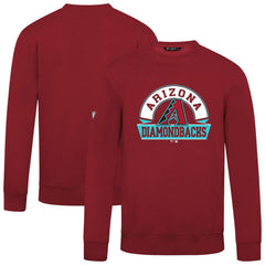 Arizona Diamondbacks Levelwear Zane Banner Arch Sweatshirt - Red - MLB Sale