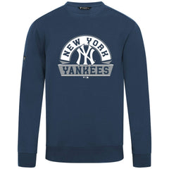 New York Yankees Levelwear Zane Banner Arch Sweatshirt - Navy - MLB Lifestyle