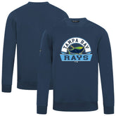 Tampa Bay Rays Levelwear Zane Banner Arch Sweatshirt - Navy - MLB Online