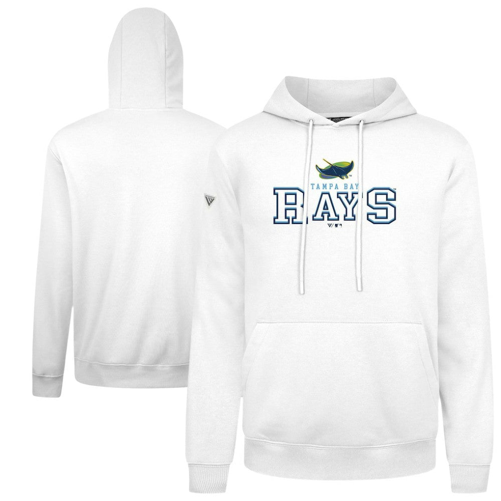 Tampa Bay Rays Levelwear Podium Journey Hoodie - White - MLB Discount