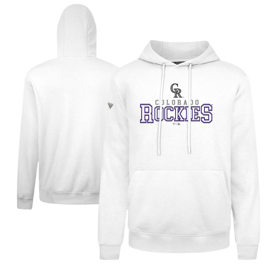 Colorado Rockies Levelwear Podium Journey Hoodie - White - MLB Online