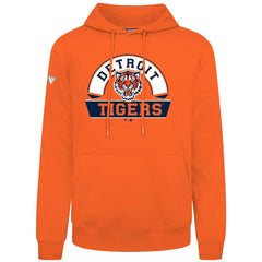 Detroit Tigers Levelwear Podium Banner Arch Hoodie - Orange - MLB on Sale