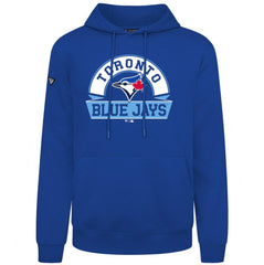 Toronto Blue Jays Levelwear Podium Banner Arch Hoodie - Royal - MLB Sale