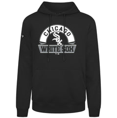 Chicago White Sox Levelwear Podium Banner Arch Hoodie - Black - MLB Sale