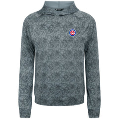 Chicago Cubs Levelwear Albatross Raglan Hoodie - Gray - MLB Sale