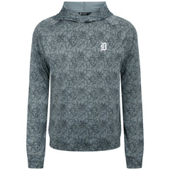 Detroit Tigers Levelwear Albatross Raglan Hoodie - Gray - MLB Sale