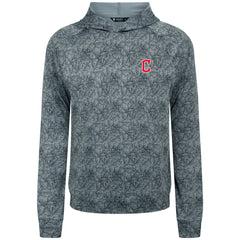 Cleveland Guardians Levelwear Albatross Raglan Hoodie - Gray - MLB Sale