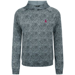 Los Angeles Angels Levelwear Albatross Raglan Hoodie - Gray - MLB on Sale