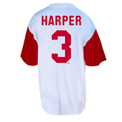 Bryce Harper Philadelphia Phillies Profile Big & Tall Player Name & Number T-Shirt - White/Red - MLB Discount
