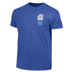 Atlanta Braves Champion Vintage 3-Hit Tri-Blend T-Shirt - Royal - MLB on Sale