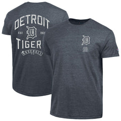 Detroit Tigers Champion Vintage 3-Hit Tri-Blend T-Shirt - Navy - MLB Sale