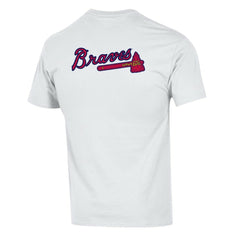 Atlanta Braves Champion 3-Hit Jersey T-Shirt - White - MLB Sale