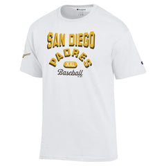San Diego Padres Champion 3-Hit Jersey T-Shirt - White - MLB Discount