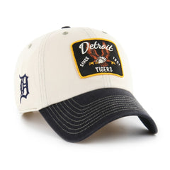Detroit Tigers '47 Keepsake Collection Clean Up Adjustable Hat - Natural/Black - 47 brand on Sale