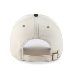 Atlanta Braves '47 Keepsake Collection Clean Up Adjustable Hat - Natural/Black - 47 brand Lifestyle