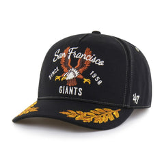 San Francisco Giants '47 Keepsake Collection Adjustable Hitch Hat - Black - 47 brand Discount