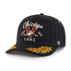 Chicago Cubs '47 Keepsake Collection Adjustable Hitch Hat - Black - 47 brand Lifestyle