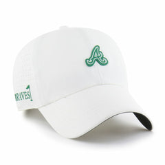 Atlanta Braves '47 Elevated Greens Clean Up Adjustable Hat - White - 47 brand Online