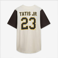 San Diego Padres Profile Big & Tall Two-Color Fashion Jersey - Cream/Brown - MLB Sale