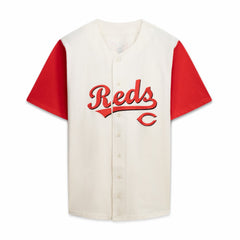 Cincinnati Reds Profile Big & Tall Two-Color Fashion Jersey - Cream/Red - MLB Online
