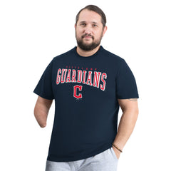 Cleveland Guardians G-III Sports by Carl Banks Adaptive Classic Team Spirit T-Shirt - Navy - MLB on Sale