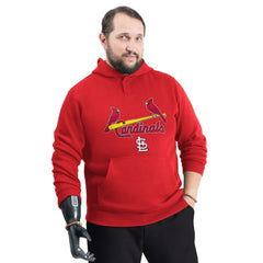 St. Louis Cardinals G-III Sports by Carl Banks Adaptive Lockup Fleece Hoodie - Red - MLB on Sale