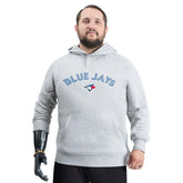 Toronto Blue Jays G-III Sports by Carl Banks Adaptive Lockup Fleece Hoodie - Gray - MLB Discount