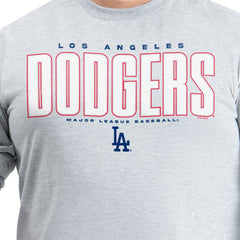 Los Angeles Dodgers G-III Sports by Carl Banks Adaptive Long Sleeve T-Shirt - Gray - MLB Sale