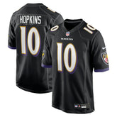 Nike DeAndre Hopkins Baltimore Ravens Alternate Game Jersey Black