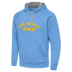 Los Angeles Chargers Antigua Victory Hoodie Powder Blue