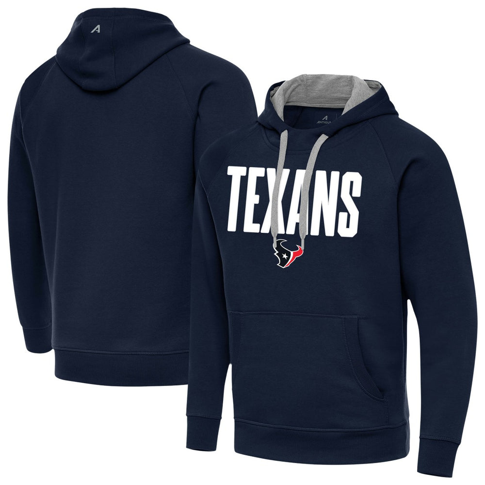 Houston Texans Antigua Victory Hoodie Navy