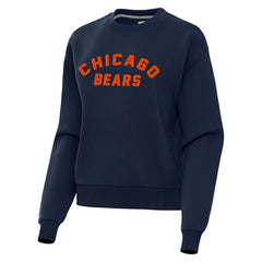 Chicago Bears Antigua Women's Victory Sweatshirt Navy
