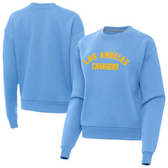 Los Angeles Chargers Antigua Women's Victory Sweatshirt Powder Blue