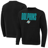 Miami Dolphins Antigua Victory Sweatshirt Black
